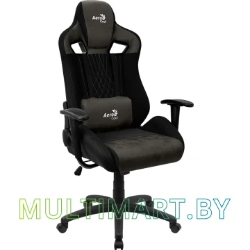 Кресло компьютерное AeroCool Earl Iron Black (черный/серый)